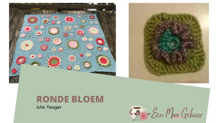 Bloementuin Deken – Ronde Bloem