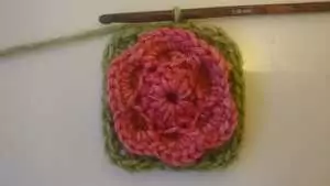 Bloementuin Deken - Simpele lussen 19 Bloementuin Deken Simpele Lussen 6