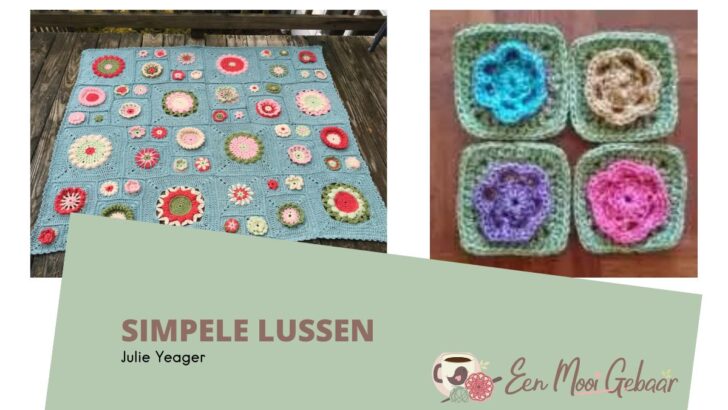 Bloementuin Deken – Simpele lussen